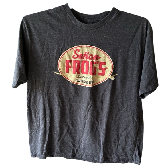 Señor Frogs 30th Anniversary Unisex Graphic T-Shirt - Picture 1 of 4